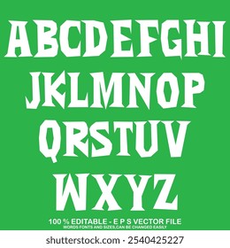 Vetor de face de tipos editável. Fonte Jersey sport em estilo americano para logotipos de futebol, beisebol ou basquete e camiseta.