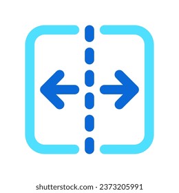 Editable unmerge table cell vector icon. Part of a big icon set family. Perfect for web and app interfaces, presentations, infographics, etc