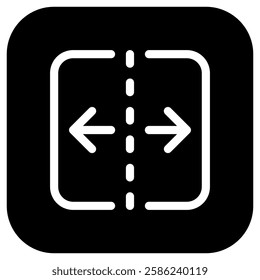 Editable unmerge table cell vector icon. Part of a big icon set family. Perfect for web and app interfaces, presentations, infographics, etc