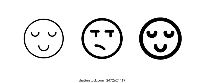 Editable upset, angry, frowned face vector icon. Part of a big icon set family. Perfect for web and app interfaces, presentations, infographics, etc