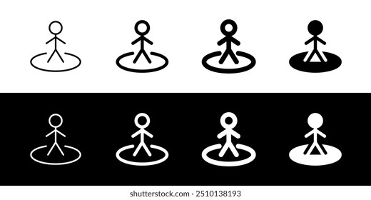 Editable user location vector icon. Map, location, navigation. Part of a big icon set family. Perfect for web and app interfaces, presentations, infographics, etc