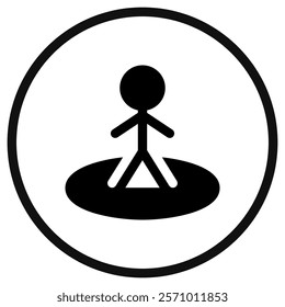 Editable user location vector icon. Map, location, navigation. Part of a big icon set family. Perfect for web and app interfaces, presentations, infographics, etc