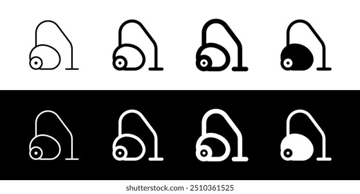 Editable vacuum cleaner vector icon. Part of a big icon set family. Perfect for web and app interfaces, presentations, infographics, etc