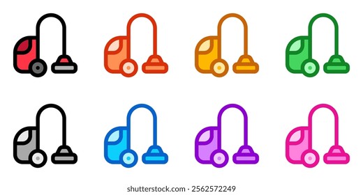 Editable vacuum cleaner vector icon. Part of a big icon set family. Perfect for web and app interfaces, presentations, infographics, etc