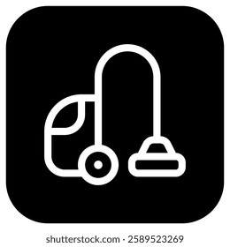 Editable vacuum cleaner vector icon. Part of a big icon set family. Perfect for web and app interfaces, presentations, infographics, etc