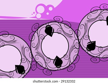 Editable vector abstract background with space for your text. More images like this in my portfolio