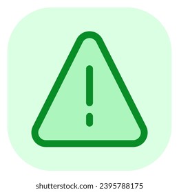 Editable vector alert warning danger triangle icon. Black, line style, transparent white background. Part of a big icon set family. Perfect for web and app interfaces, presentations, infographics, etc