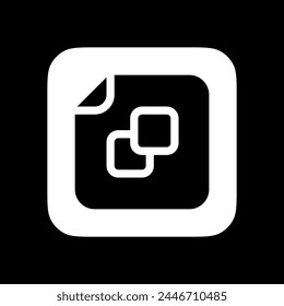 Editable vector app installer icon. Black, line style, transparent white background. Part of a big icon set family. Perfect for web and app interfaces, presentations, infographics, etc