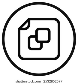 Editable vector app installer icon. Black, line style, transparent white background. Part of a big icon set family. Perfect for web and app interfaces, presentations, infographics, etc