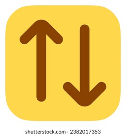 Editable vector arrows data transfer icon. Black, line style, transparent white background. Part of a big icon set family. Perfect for web and app interfaces, presentations, infographics, etc