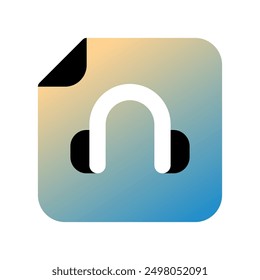 Editable vector audio recording file icon. Black, line style, transparent white background. Part of a big icon set family. Perfect for web and app interfaces, presentations, infographics, etc
