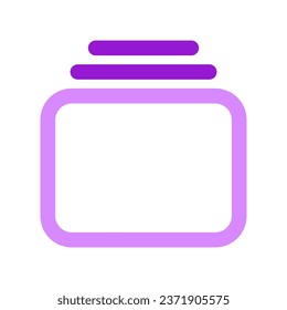 Editable vector cascade, stack view icon. Black, line style, transparent white background. Part of a big icon set family. Perfect for web and app interfaces, presentations, infographics, etc
