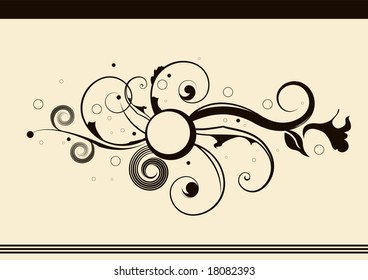 Editable vector design element
