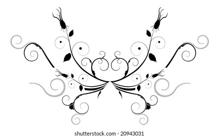 Editable vector design element for your projects