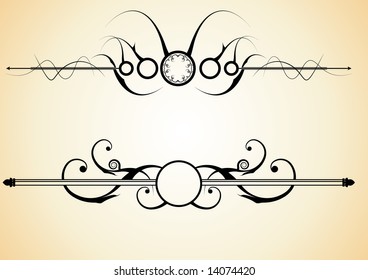Editable vector design elements