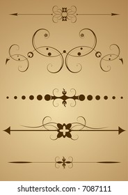 Editable vector design elements