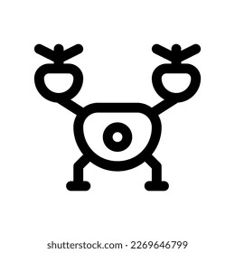 Editable vector drone icon. Black, line style, transparent white background. Part of a big icon set family. Perfect for web and app interfaces, presentations, infographics, etc