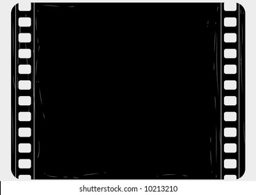 Editable vector film frame