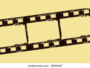 Editable vector film frame background with space for your text or image.  More images like this in my portfolio