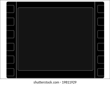 Editable vector film frame with space for your images. More images like this in my portfolio