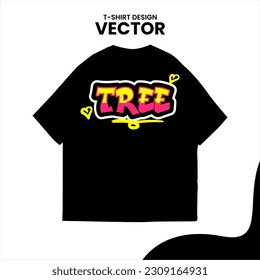 editable vector graffiti t-shirt design isolated on white background. graffiti distro t-shirt design Tags, spray, graffiti, suitable for use on your brand.