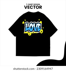 diseño de camisetas de graffiti vectorial editable aislado en fondo blanco. diseño de camisetas de graffiti distro Etiquetas, spray, graffiti, adecuado para su marca.