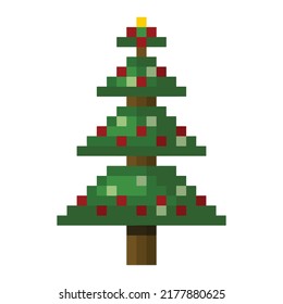Editable Vector graphic of Pine. Good for clipart, sticker, icon, presentation, game, etc.