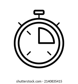 Editable vector graphics. Time and clock icons set, timer, speed, alarm, recovery, management. Time management.Clock with thin lines symbols for the Internet and mobile phone on a white background.
