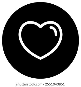 Editable vector heart love favorite bookmark icon. Black, line style, transparent white background. Part of a big icon set family. Perfect for web and app interfaces, presentations, infographics, etc