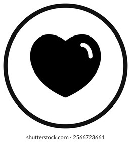 Editable vector heart love favorite bookmark icon. Black, line style, transparent white background. Part of a big icon set family. Perfect for web and app interfaces, presentations, infographics, etc