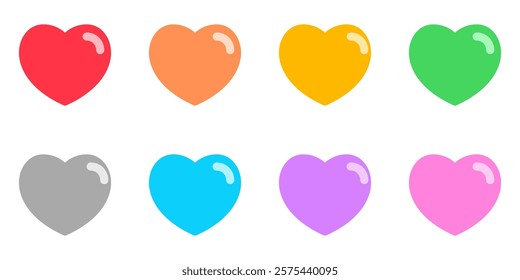 Editable vector heart love favorite bookmark icon. Black, line style, transparent white background. Part of a big icon set family. Perfect for web and app interfaces, presentations, infographics, etc