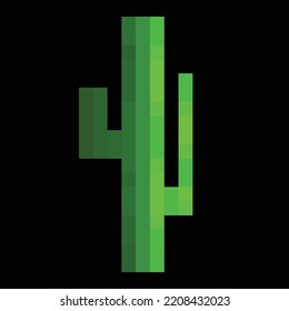 Editable Vector Illustration of Cactus. Good for sticker, icon, clip art, ppt, game, education, etc	