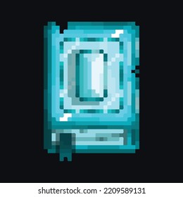 Editable Vector Illustration of Frost Tome. Good for sticker, icon, clip art, ppt, game, education, etc