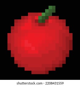 Editable Vector Illustration of Tomato Good for sticker, icon, clip art, ppt, game, education, etc	