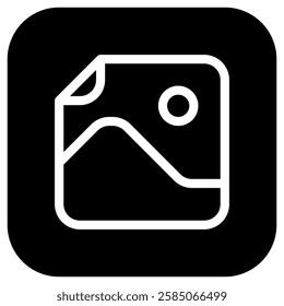 Editable vector image file icon. Black, line style, transparent white background. Part of a big icon set family. Perfect for web and app interfaces, presentations, infographics, etc