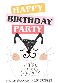 Editable vector image with a pretty spring seal