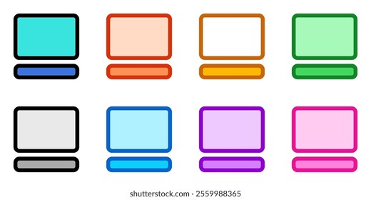 Editable vector image thumbnail and description icon. Black, line style, white background. Part of a big icon set family. Perfect for web and app interfaces, presentations, infographics, etc