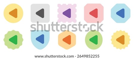 Editable vector left triangle arrow icon. Black, transparent white background. Part of a big icon set family. Perfect for web and app interfaces, presentations, infographics, etc