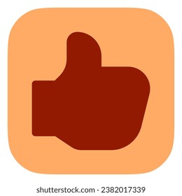 Editable vector like thumb reaction arrow icon. Black, line style, transparent white background. Part of a big icon set family. Perfect for web and app interfaces, presentations, infographics, etc