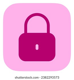 Editable vector lock padlock encryption password icon. Black, line style, white background. Part of a big icon set family. Perfect for web and app interfaces, presentations, infographics, etc