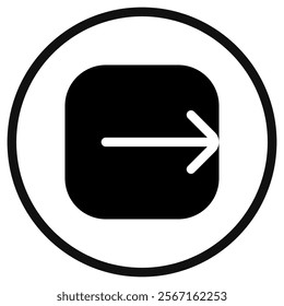 Editable vector logout exit icon. Black, line style, transparent white background. Part of a big icon set family. Perfect for web and app interfaces, presentations, infographics, etc