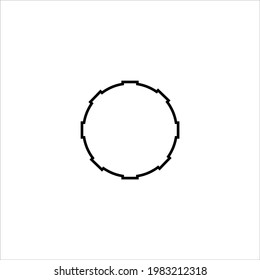 Editable vector as maintenance icon in a technology