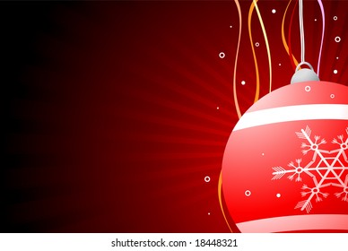 Editable vector modern Christmas background