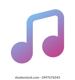 Editable vector music song icon. Black, transparent white background. Part of a big icon set family. Perfect for web and app interfaces, presentations, infographics, etc