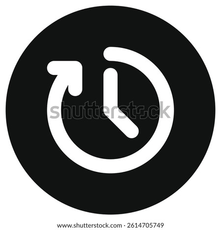 Editable vector nonstop time service hours icon. Black, line style, transparent white background. Part of a big icon set family. Perfect for web and app interfaces, presentations, infographics, etc
