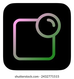 Bearbeitbares Symbol für Vektorbenachrichtigungen. Schwarz, Linienstil, transparenter weißer Hintergrund. Teil einer großen Icon-Set-Familie. Perfekt für Web- und App-Schnittstellen, Präsentationen, Infografiken usw