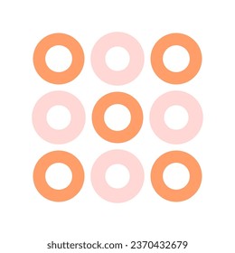 Editable vector pattern lock icon. Black, line style, transparent white background. Part of a big icon set family. Perfect for web and app interfaces, presentations, infographics, etc