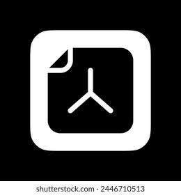 Editable vector pdf file document icon. Black, line style, transparent white background. Part of a big icon set family. Perfect for web and app interfaces, presentations, infographics, etc