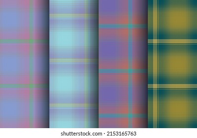 Editable Vector plaid  artwork print