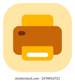 Editable vector print printer icon. Black, line style, transparent white background. Part of a big icon set family. Perfect for web and app interfaces, presentations, infographics, etc